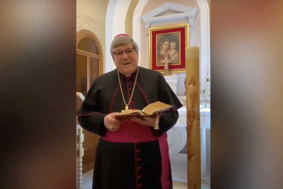 Messaggio del vescovo Vincenzo per la Pasqua 2020