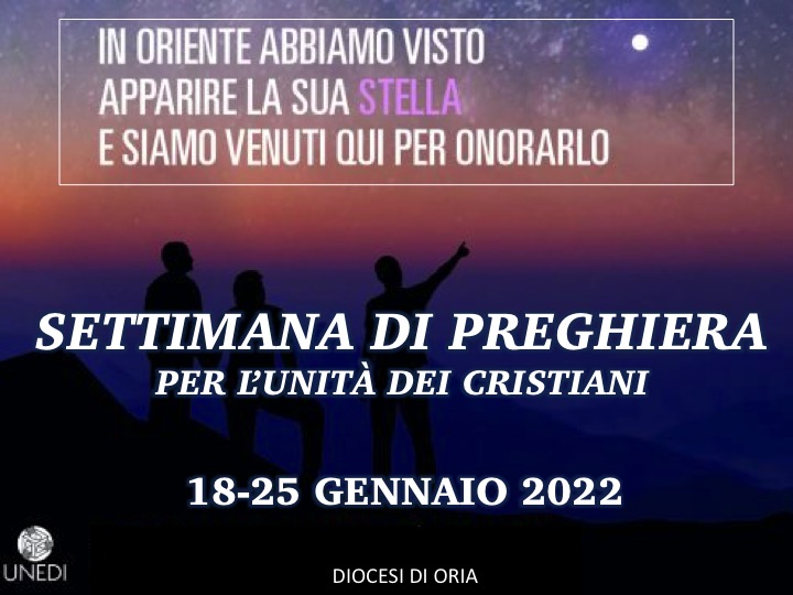 Settimana di preghiera per l'unità dei cristiani 2022