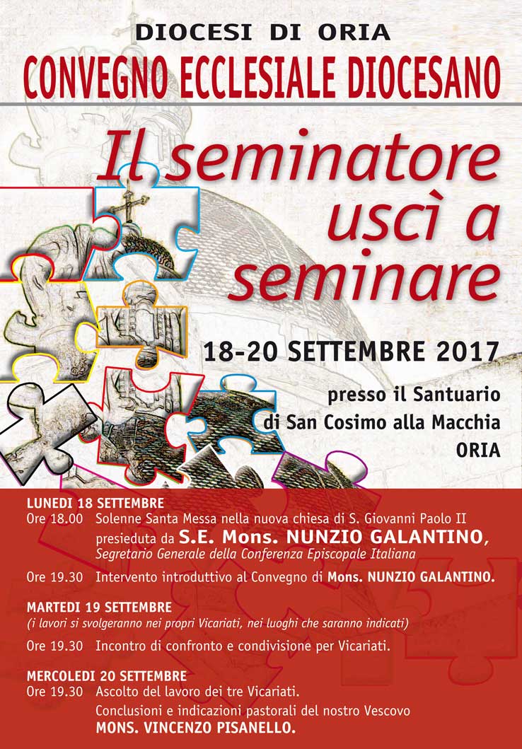 Manifesto Convegno Ecclesiale Diocesano 2017