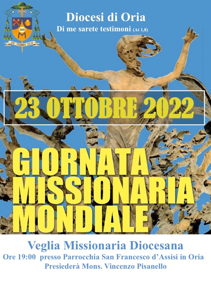 Manifesto Veglia Missionaria Diocesana 2022